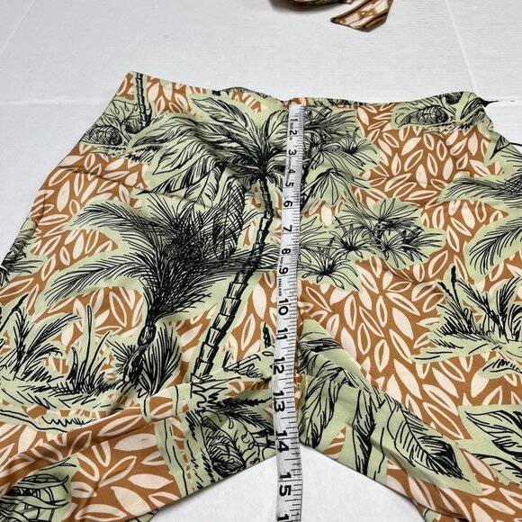 Rachel Zoe Tropical Print Jumpsuit - Green and Brown - Picture 13 of 14